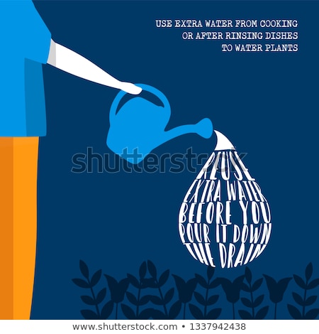 Stock photo: World Water Day Eco Friendly Lifestyle Information