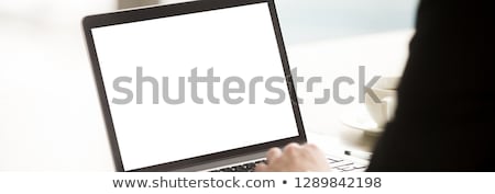 Stock photo: Social Network Monitoring Concept Banner Header