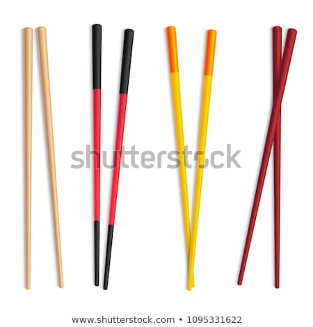 Stock photo: Sushi On Chopsticks