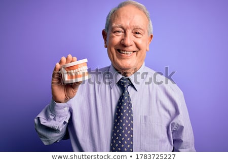 Stock photo: Old Dentures