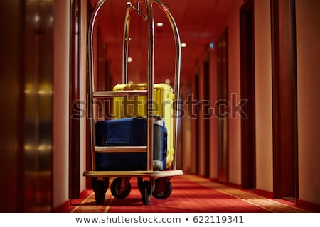 Suitcases On A Cart Сток-фото © Pressmaster