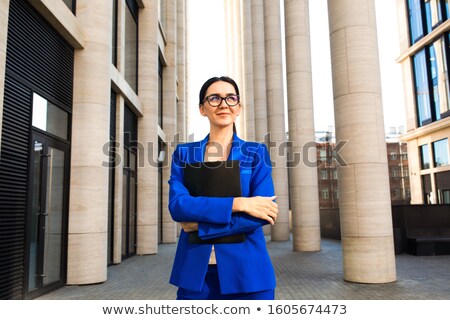 Сток-фото: Elegant Woman Looking Away From The Camera