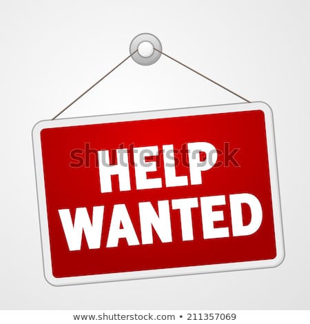 Stock photo: Help Wanted