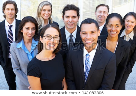 Stock photo: Portrait Of Multi Ethnic Business Team