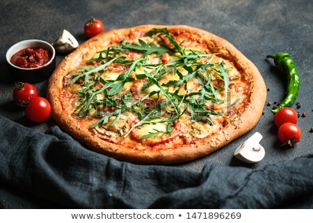 Foto stock: Arugula And Tomato