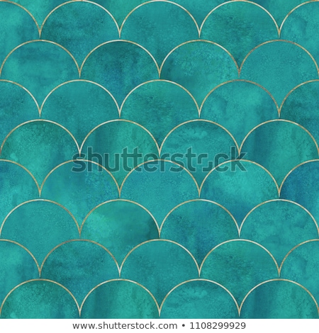 Сток-фото: Seamless Pattern Background Of Fish Shape