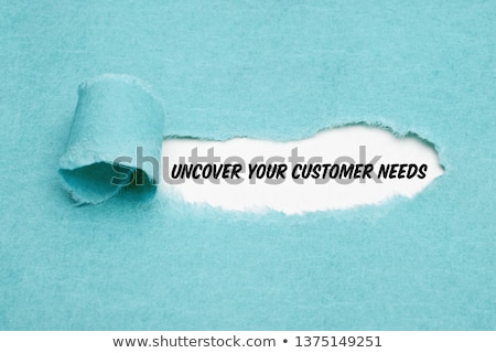 [[stock_photo]]: Uncover Your Customer Needs Business Concept