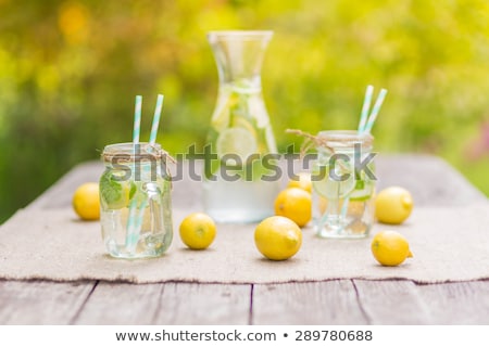 Stock fotó: Fresh Summer Citrus Lemonade