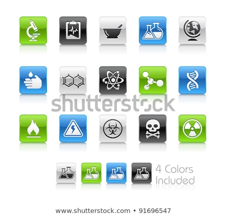 Radiation Hazard Test Tube Chemistry Zdjęcia stock © Palsur