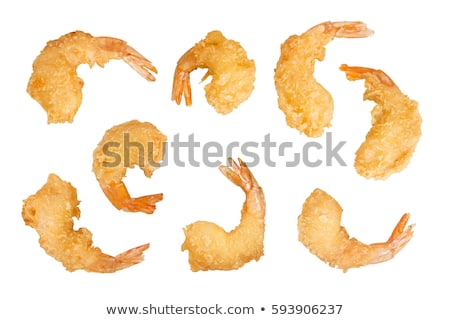 Stock fotó: Fried Shrimp