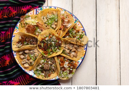 Сток-фото: Plate Of Taco