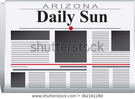 Stock fotó: Newspaper Arizona Daily Sun