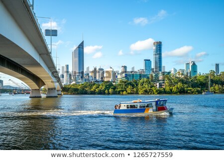 Stock photo: Boats On Brisbane River