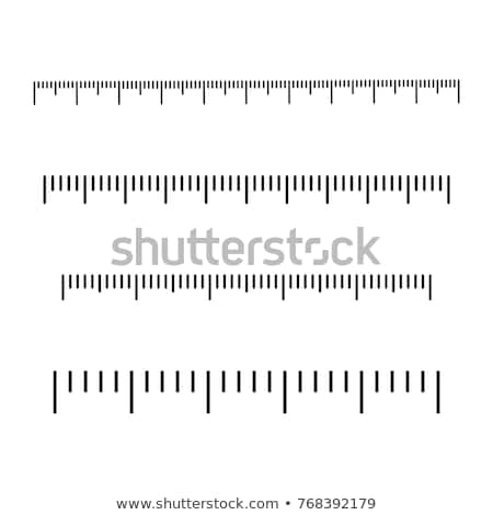 Stok fotoğraf: Concept Of Measurement A Ruler