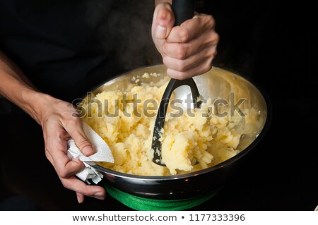 Stock fotó: Close Up Of Potatoes In A Bowl