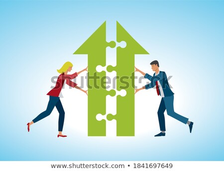 [[stock_photo]]: Business Man Works Togheter In Office Concept Of Teamwork And Partnership Double Exposure