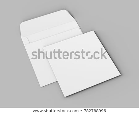 Stock photo: Blank Paper Square Envelope Mockup