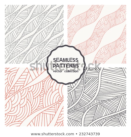 [[stock_photo]]: Diagonal Ruffle Lines Seamless Vector Pattern