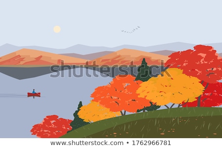 Сток-фото: Autumn Colors In The Mountains