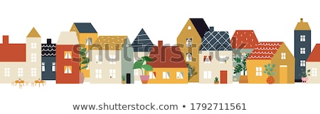 Foto stock: Residential District