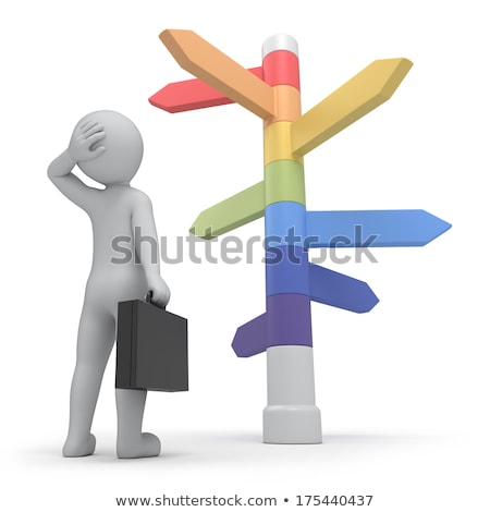 Stock photo: Too Many Paths To Choose