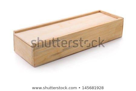 Stok fotoğraf: Wooden Pencil Box