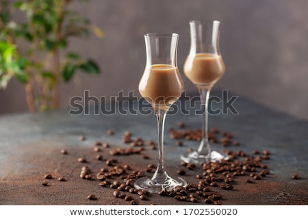 Foto stock: Liqueur Coffee