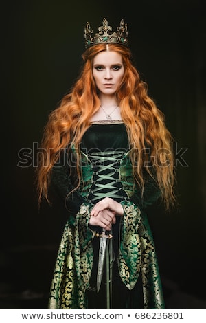 Foto stock: Medieval Dagger