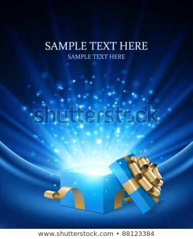 Stockfoto: Gift Box Frame Eps 10