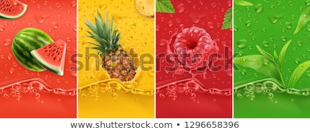 Stock photo: Watermelon And Berry Fruit