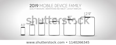 Сток-фото: Complete Next Generation Device Family Included Mobile Phones T