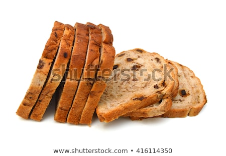 Сток-фото: Sliced Raisin Bread