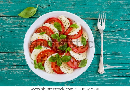 Stock foto: Delicious Italian Caprese Salad