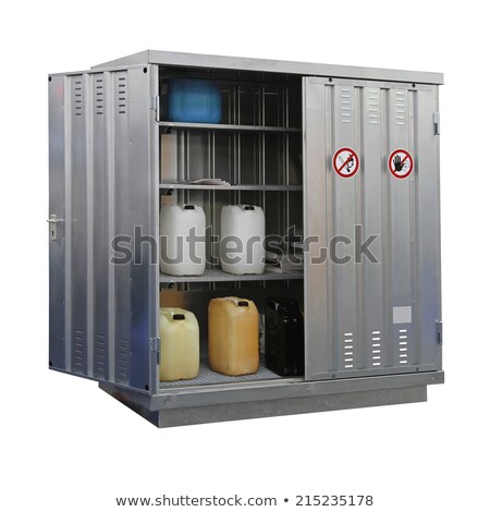 Stok fotoğraf: Hazardous Materials Storage
