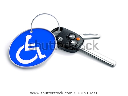 Stock foto: Handicap Key