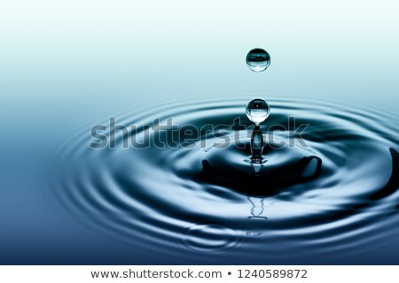 Stock photo: Frozen Water Drops