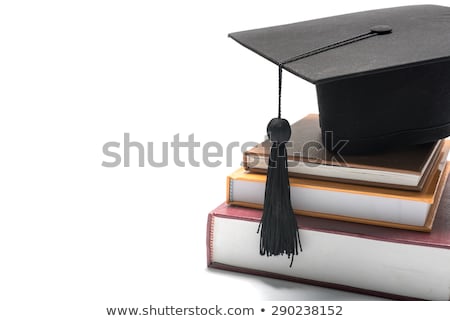 ストックフォト: Grad Hat With Books