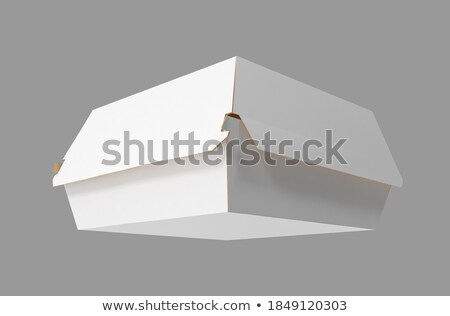 Stock photo: Opened Carton Box 3d Rendering