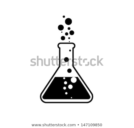 Stock photo: Vitro Laboratory Glass Test Tube Icon Vector Illustration On The White Background
