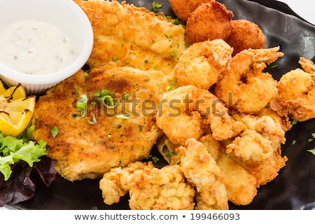 Zdjęcia stock: Fried Seafood
