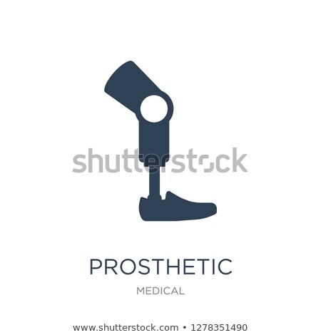 Stok fotoğraf: Medical Orthopedic Foot Equipment Vector Icon