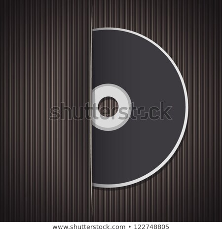 Foto d'archivio: Brown Cd Case Vector