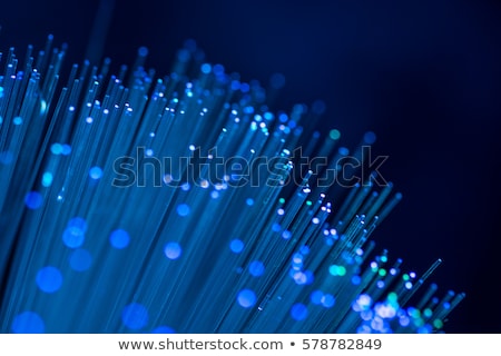 Foto stock: Fiber Optics Close Up