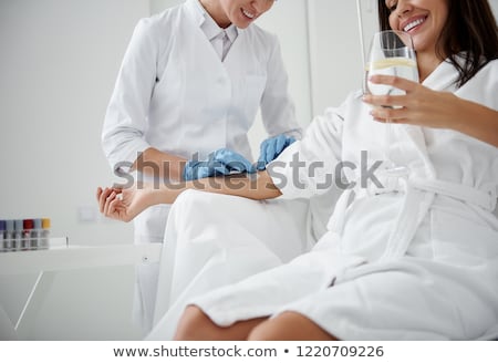 [[stock_photo]]: Hand With Iv Drip