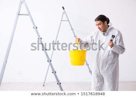 A Scared Painter Stock photo © Elnur