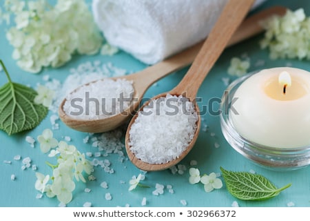 Zdjęcia stock: Blue Bath Sea Salt