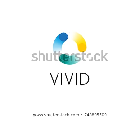 Zdjęcia stock: Abstract Color Business Symbol With 3 Elements