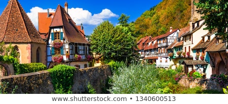 Stock photo: Traditional Windows In Alsace France