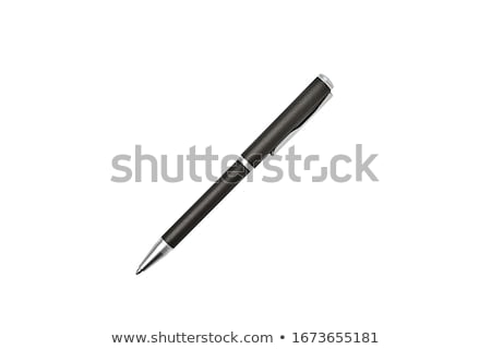 Stock photo: Ballpoint Pen Isolated On White Background Cutout