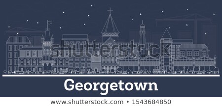 Stok fotoğraf: Georgetown Skyline